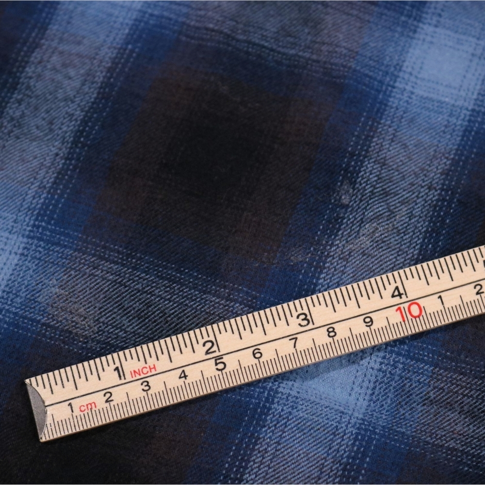 Cody James Men Button Up Shirt XLarge Blue Plaid Flannel Western Pearl Snap - Picture 12 of 14